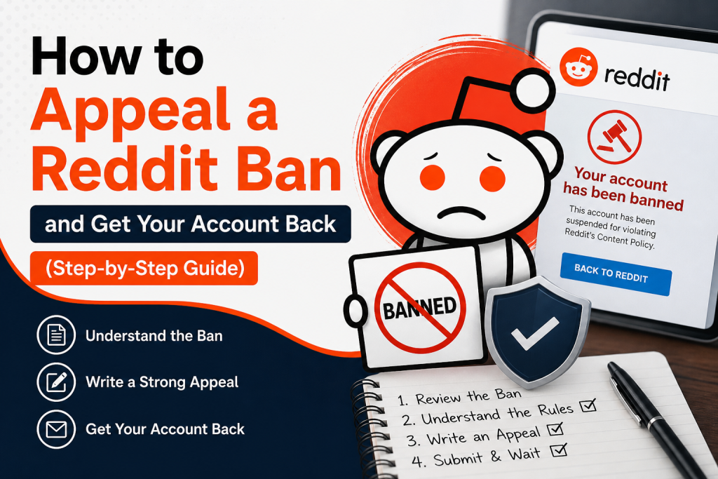 how to appeal Reddit Ban