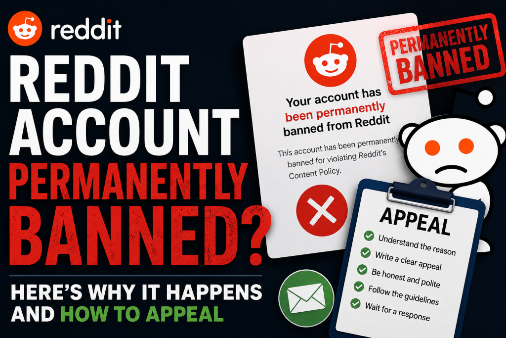 Reddit Account Permanently Banned