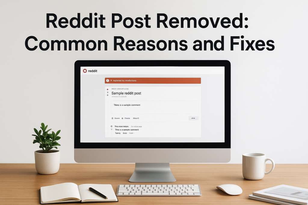 Reddit post removed