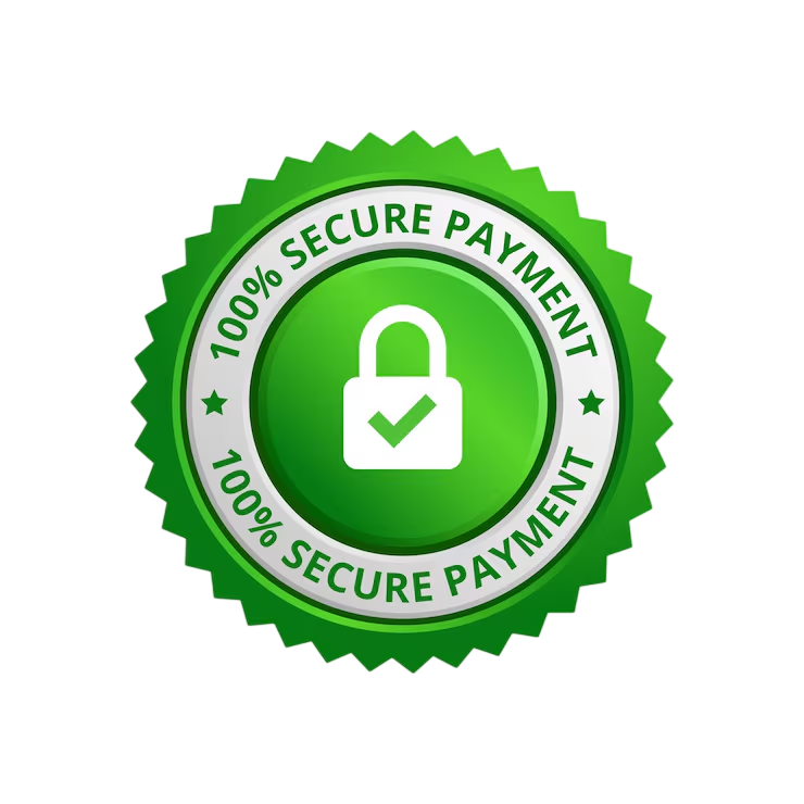 100% Secure Transaction