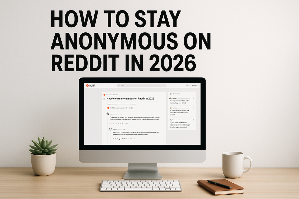 Guide on How to stay anonymous on Reddit in 2026